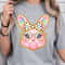 Easter Pink Rabbit Shirt Cute Easter Bunny TShirt Spring Holiday Tee 4
