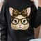 Bunny With Leopard Glasses Shirt Cute Easter Bunny TShirt Fun Animal Tee 2