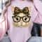 Bunny With Leopard Glasses Shirt Cute Easter Bunny TShirt Fun Animal Tee 3