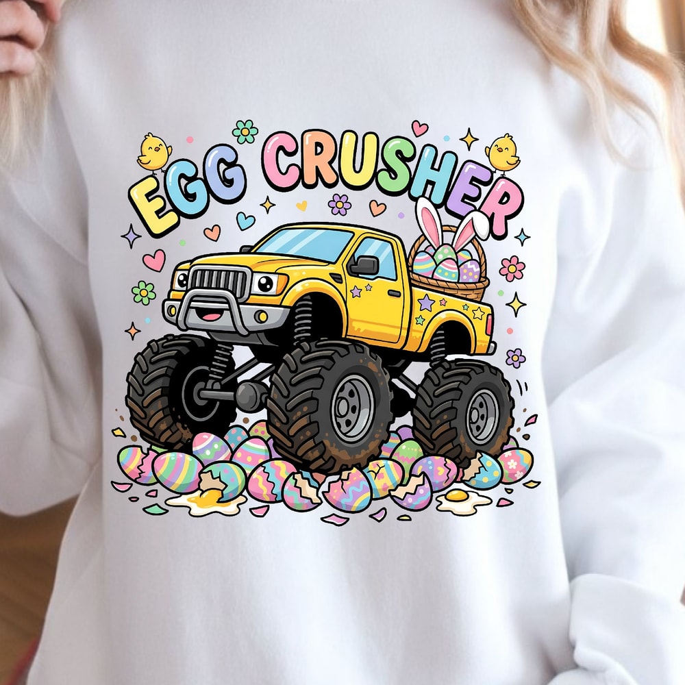 Egg Crusher Shirt Funny Easter Egg TShirt Humorous Holiday Tee 2