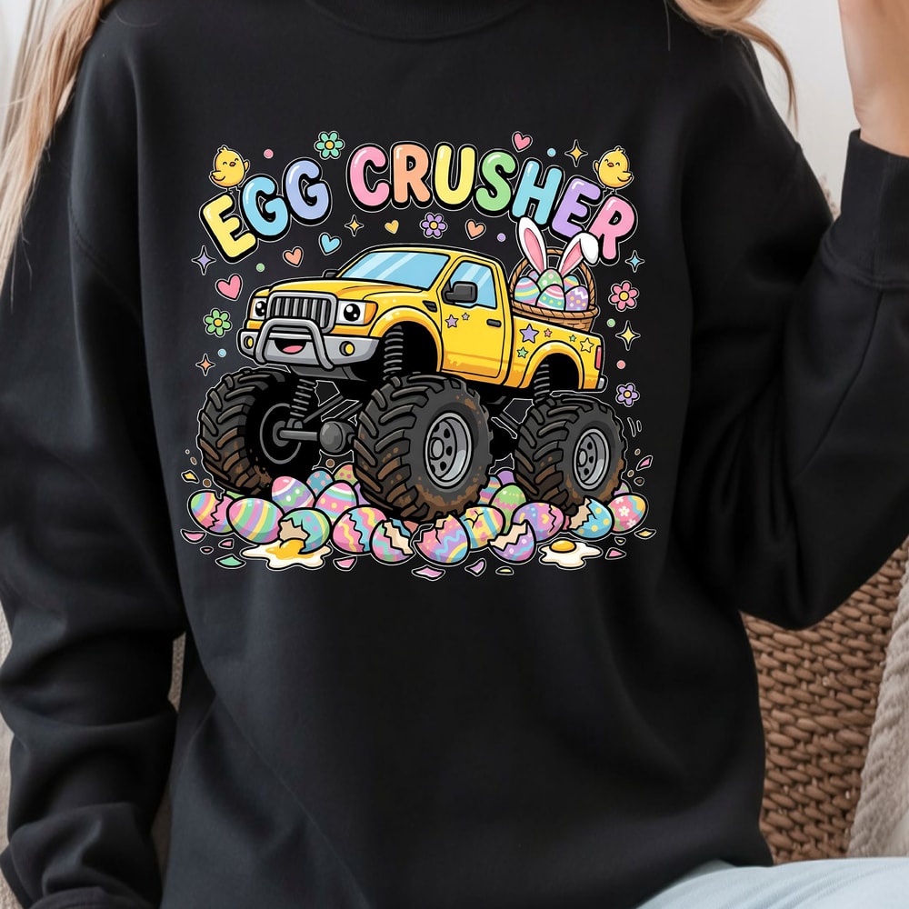 Egg Crusher Shirt Funny Easter Egg TShirt Humorous Holiday Tee 4