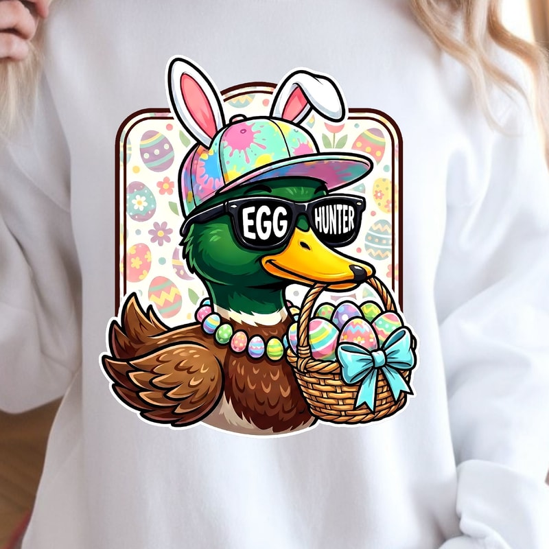 Egg Hunter Shirt Easter Egg Hunt TShirt Kids Adult Holiday Tee 1
