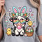 Highland Easter Cow Shirt Easter Cow TShirt Cute Easter Cow Tee 0