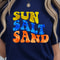 Sun Salt Sand Shirt Beach Vibes TShirt Summer Vacation Tee 3