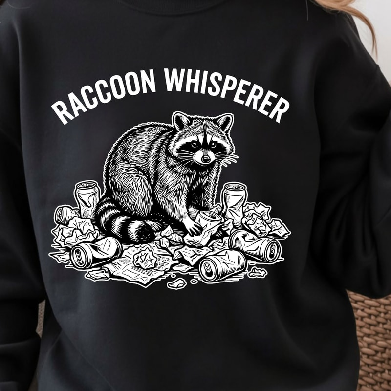 Raccoon Whisperer Shirt Funny Raccoon Lover TShirt Animal Humor Tee 2