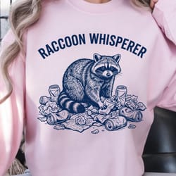 raccoon whisperer shirt, funny raccoon lover t-shirt, animal humor tee