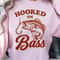 Hooked On Bass Shirt Fishing Lover TShirt Bass Fishing Tee 2