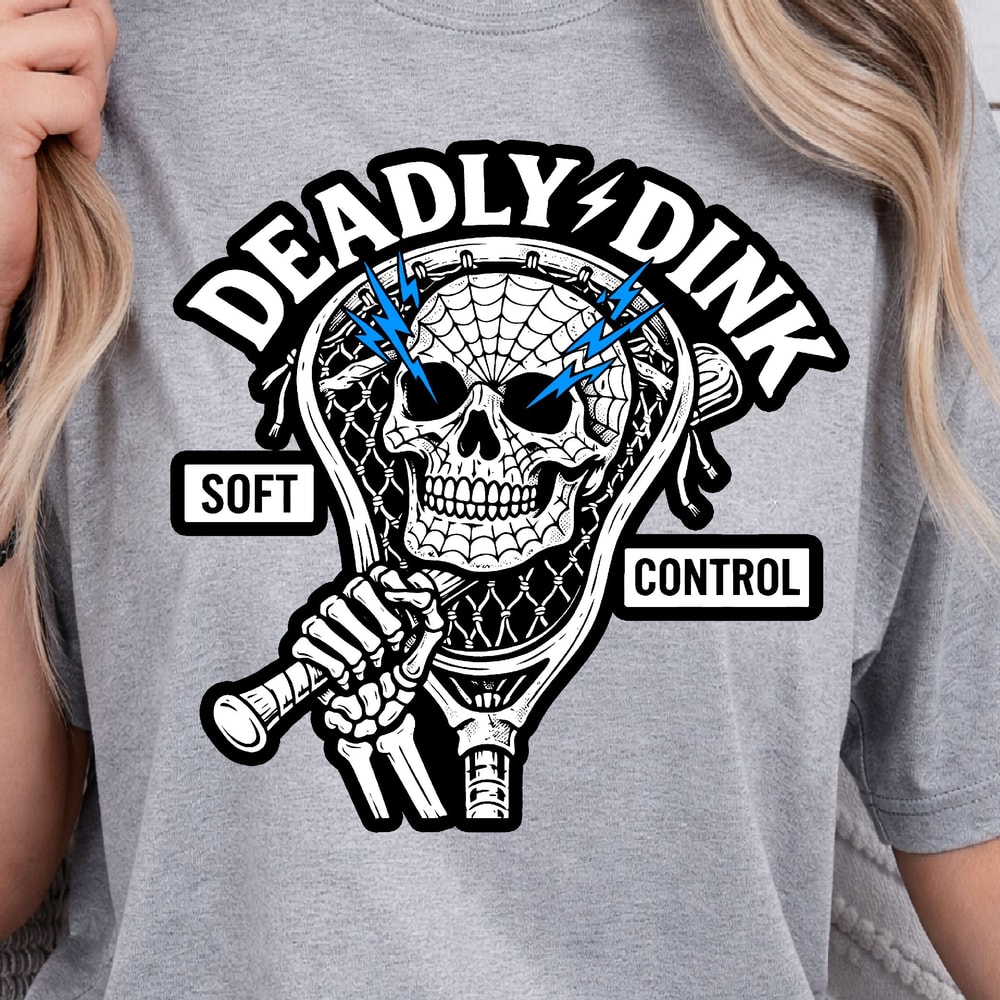 Deadly Dink Shirt Funny Pickleball TShirt Sports Humor Tee 2