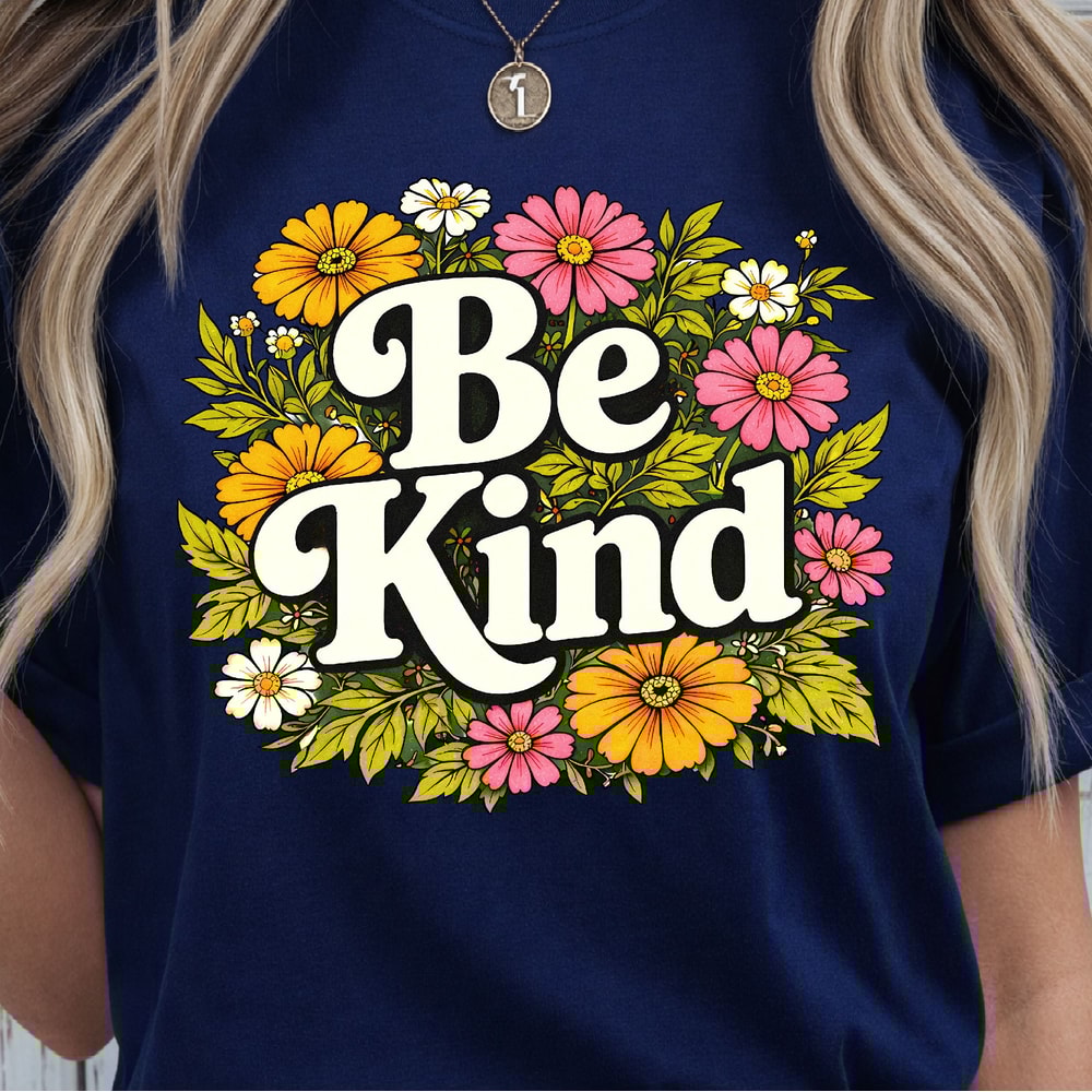 Be Kind Shirt Motivational Quote TShirt Positive Vibes Tee 3