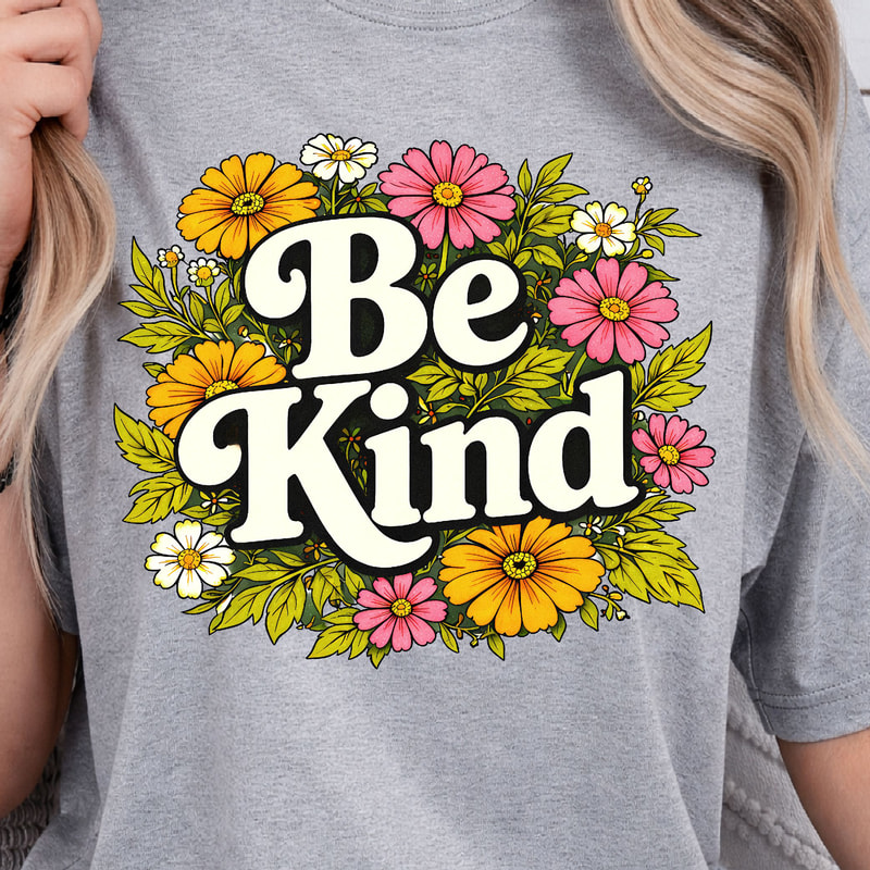 Be Kind Shirt Motivational Quote TShirt Positive Vibes Tee 4