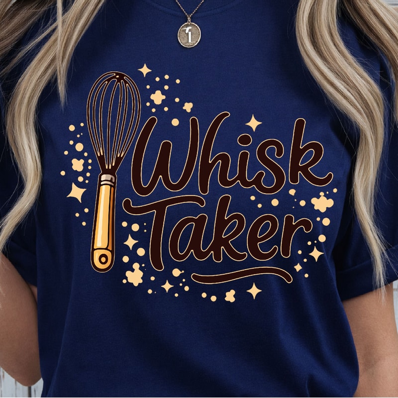 Whisk Taker Shirt Funny Baking TShirt Baker Lover Tee 3