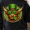 St Patricks Cow Shirt Shamrock Cow TShirt Funny Irish Humor Tee 0