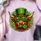 St Patricks Cow Shirt Shamrock Cow TShirt Funny Irish Humor Tee 1