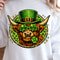 St Patricks Cow Shirt Shamrock Cow TShirt Funny Irish Humor Tee 3