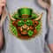 St Patricks Cow Shirt Shamrock Cow TShirt Funny Irish Humor Tee 4