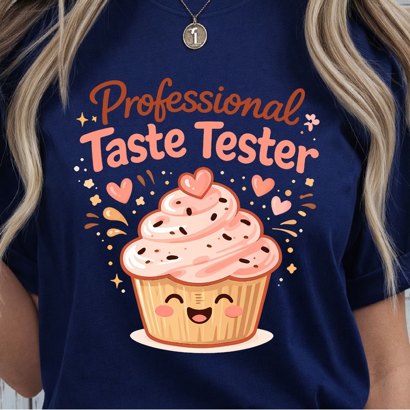 Professional Taste Tester Shirt Funny Food Lover TShirt Gourmet Tester Tee 2