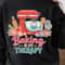 Baking Is My Therapy Shirt Funny Baking TShirt Baking Lover Tee 2