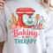 Baking Is My Therapy Shirt Funny Baking TShirt Baking Lover Tee 0