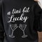 A Tini Bit Lucky Shirt St Patricks Day TShirt Funny Lucky Tee 2