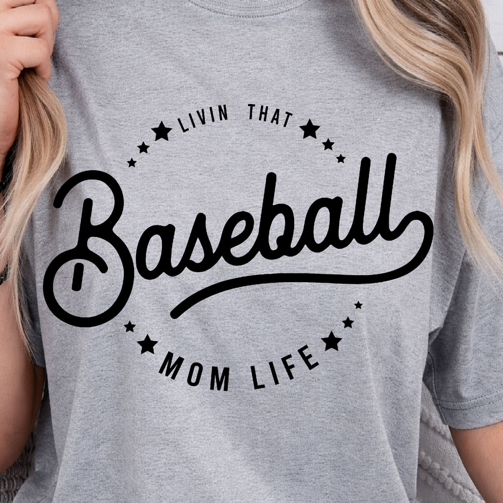 Baseball Mama Shirt Baseball Mom TShirt Baseball Shirt For Women 3