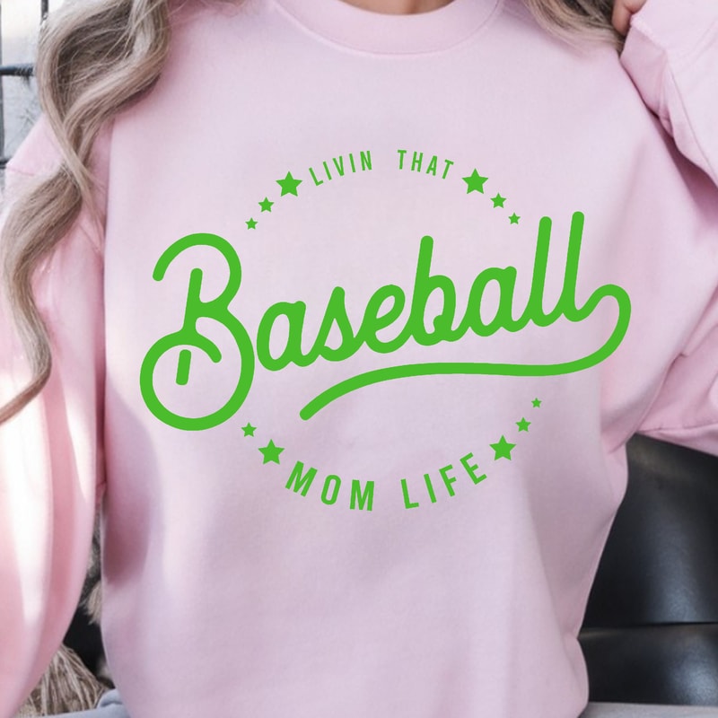 Baseball Mama Shirt Baseball Mom TShirt Baseball Shirt For Women 4