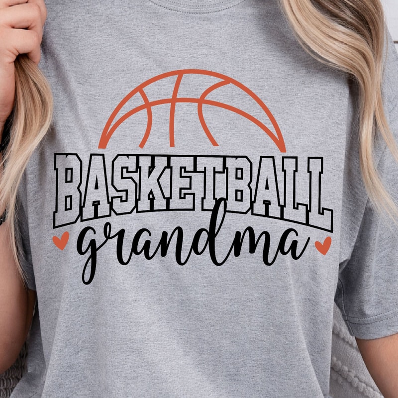 Basketball Grandma Sweatshirt Basketball Mom TShirt Sports Fan Sweatshirt 3