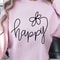 Choose Happy Shirt Positive Vibes TShirt Inspirational Womens Shirt 0