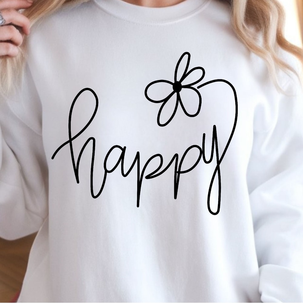 Choose Happy Shirt Positive Vibes TShirt Inspirational Womens Shirt 2
