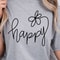 Choose Happy Shirt Positive Vibes TShirt Inspirational Womens Shirt 3