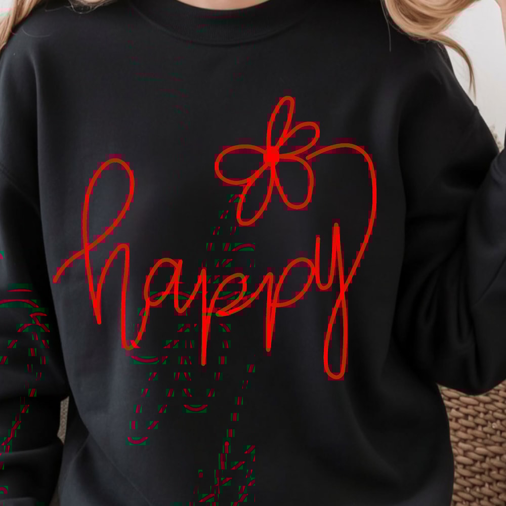 Choose Happy Shirt Positive Vibes TShirt Inspirational Womens Shirt 4