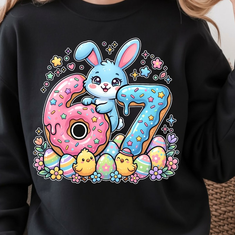 67 Donut TShirt Funny Donut Lover Shirt Sweet Treat Tee 1