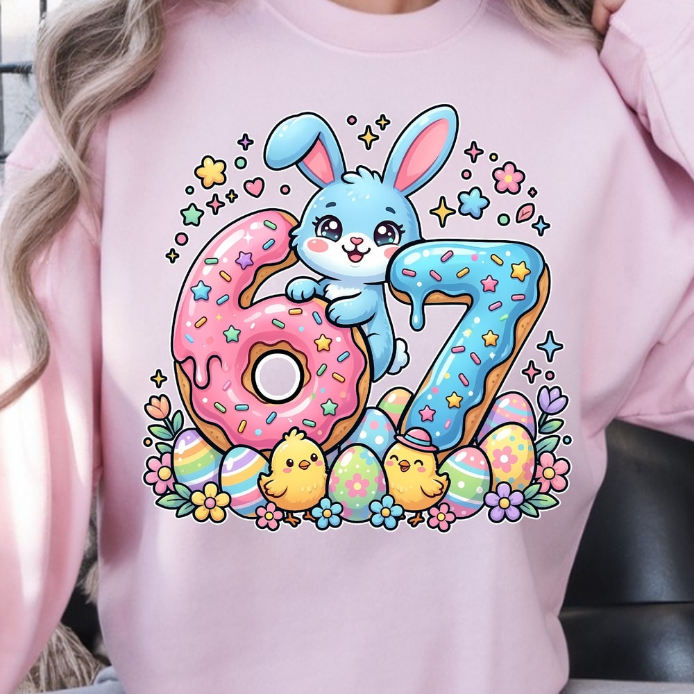 67 Donut TShirt Funny Donut Lover Shirt Sweet Treat Tee 2