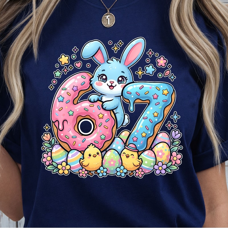 67 Donut TShirt Funny Donut Lover Shirt Sweet Treat Tee 3