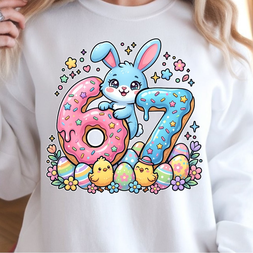 67 Donut TShirt Funny Donut Lover Shirt Sweet Treat Tee 4