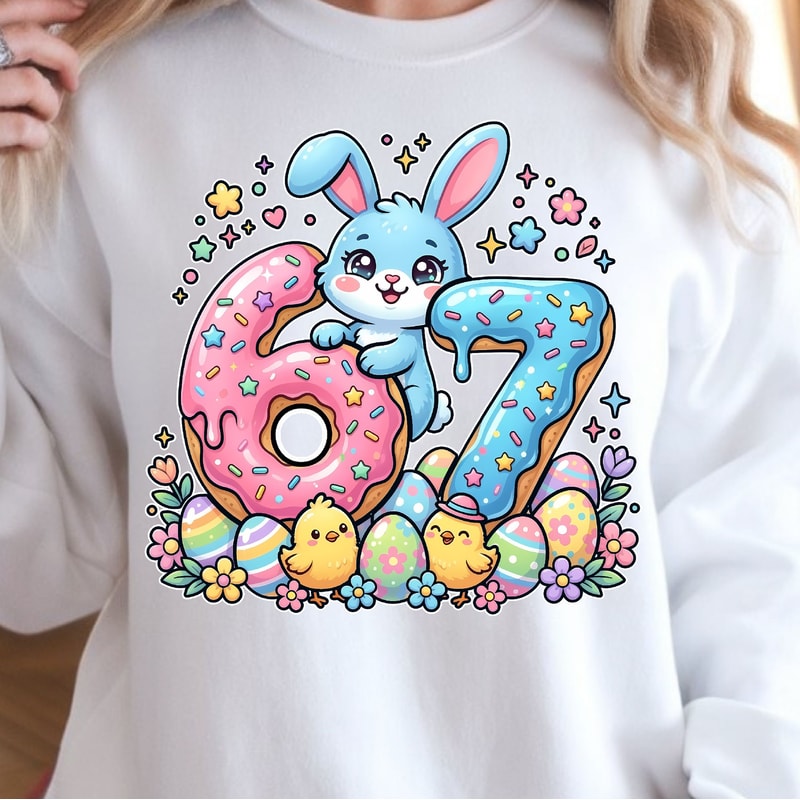 67 Donut TShirt Funny Donut Lover Shirt Sweet Treat Tee 4