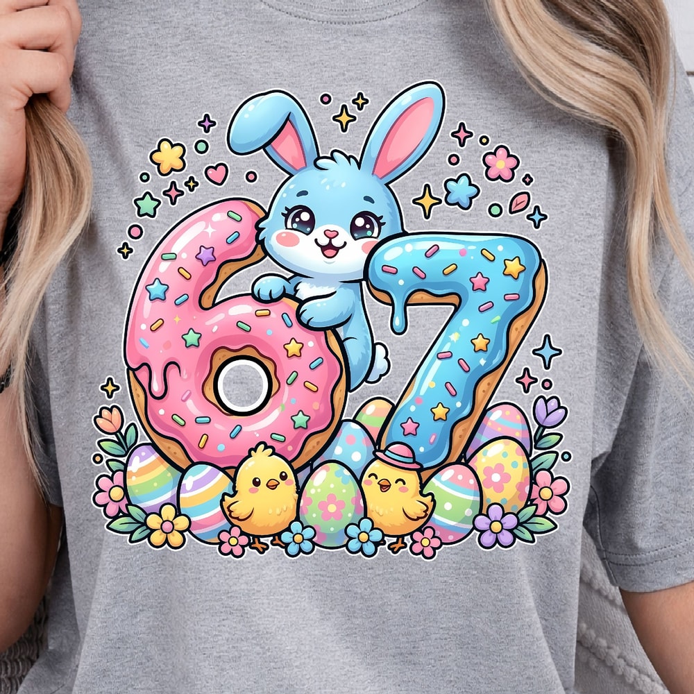67 Donut TShirt Funny Donut Lover Shirt Sweet Treat Tee 0
