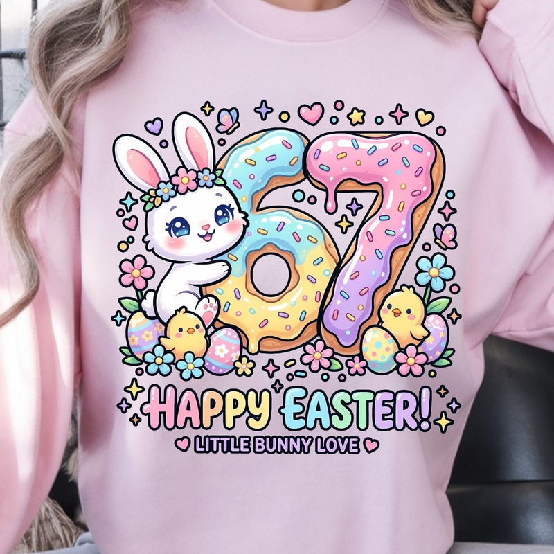 67 Happy Easter TShirt Easter Celebration Shirt Fun Holiday Tee 1