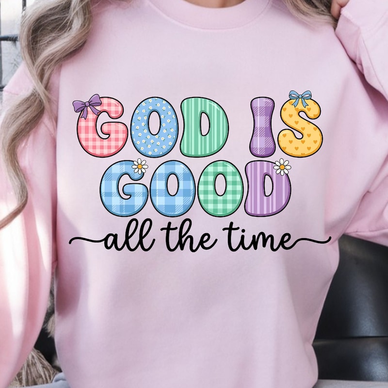 God Is Good Shirt Inspirational Faith TShirt Motivational Quote Tee 1