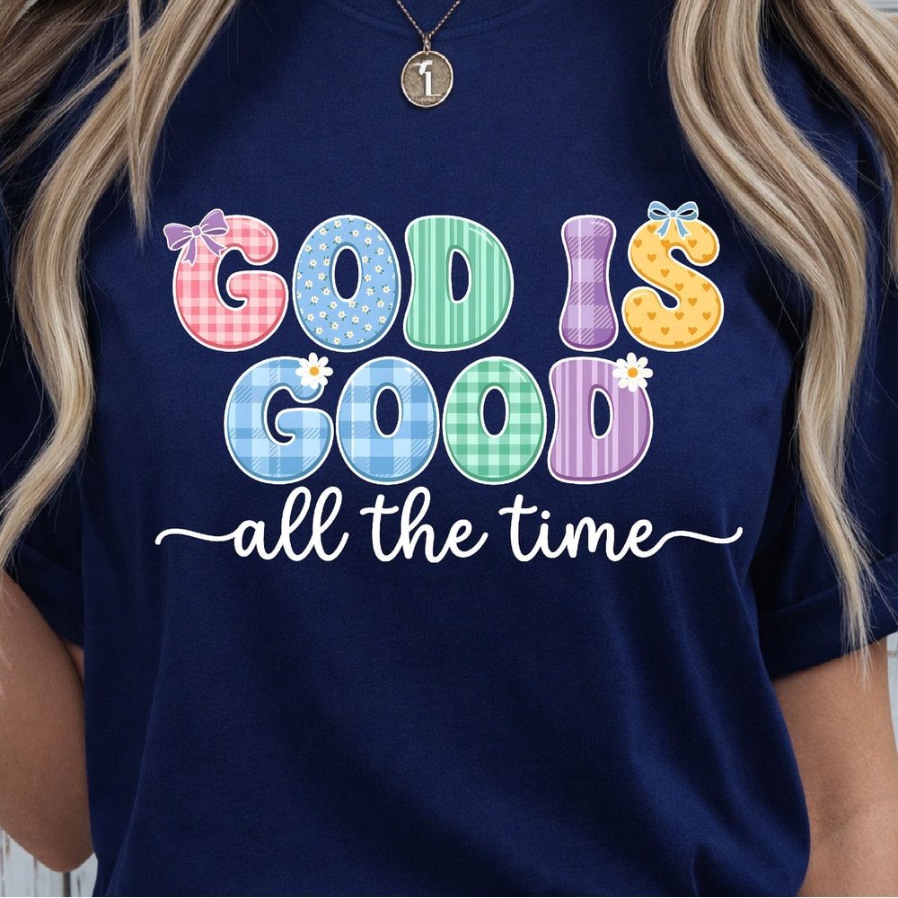 God Is Good Shirt Inspirational Faith TShirt Motivational Quote Tee 2