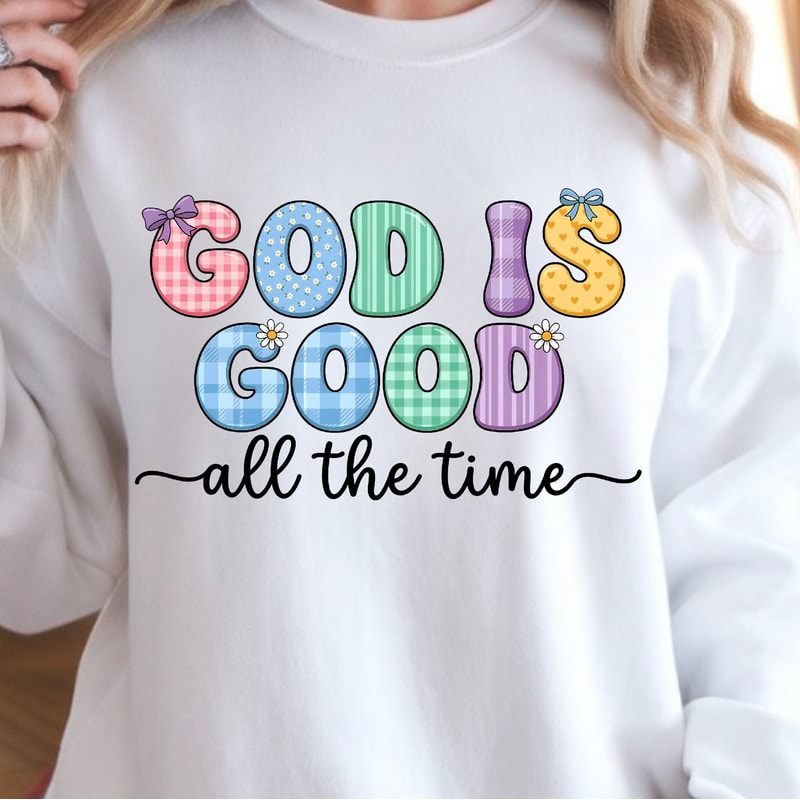 God Is Good Shirt Inspirational Faith TShirt Motivational Quote Tee 3