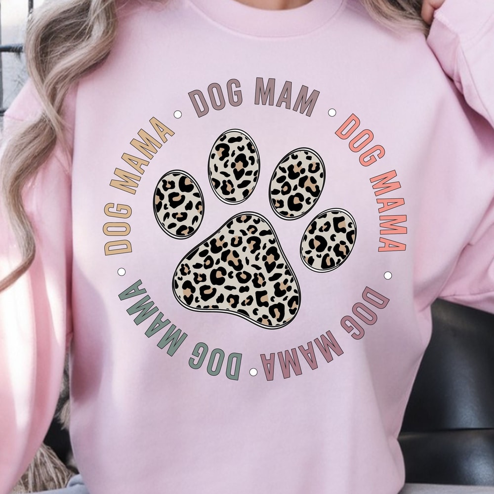 Dog Mama Shirt Cute Dog Mom TShirt Perfect Dog Mom Gift 1
