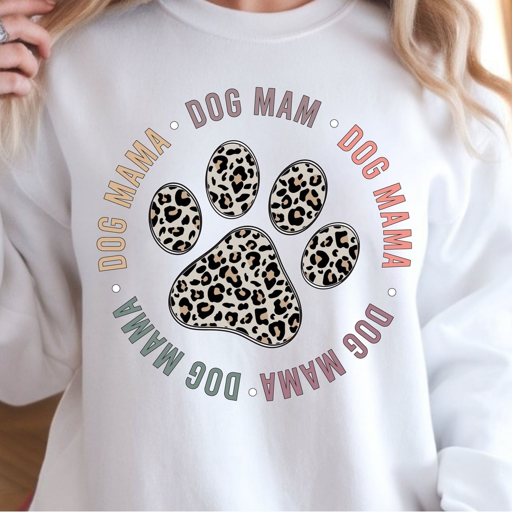 Dog Mama Shirt Cute Dog Mom TShirt Perfect Dog Mom Gift 3