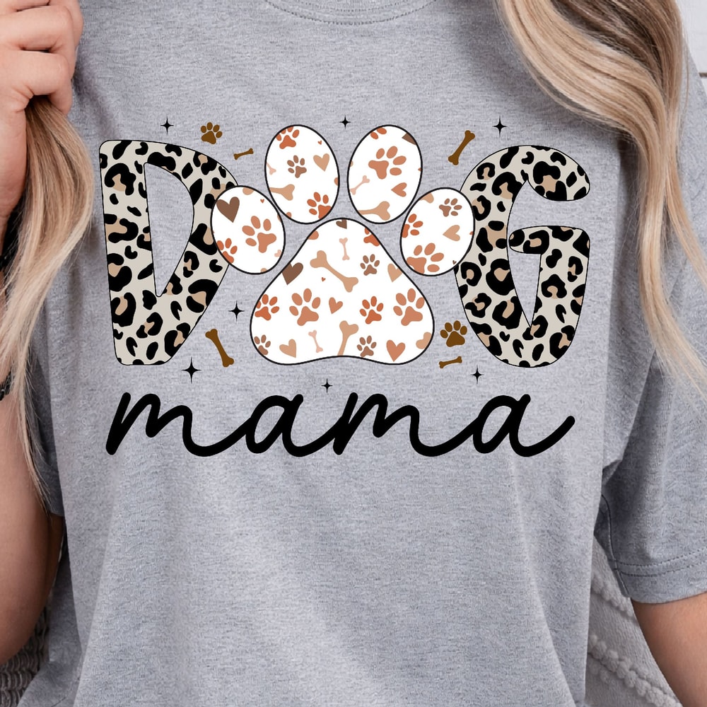 Dog Mom Gift TShirt Mothers Day Dog Mom Shirt Perfect Pet Lover Gift 0