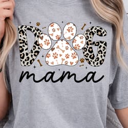 dog mom gift t-shirt mother's day dog mom shirt perfect pet lover gift