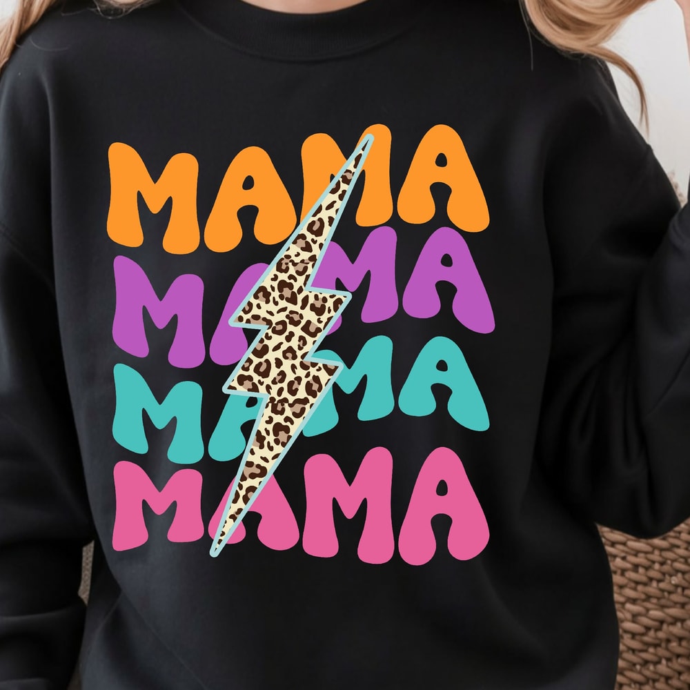 Floral Mama Sweatshirt Boho Floral Mama Shirt Cute Mom Top Perfect Mothers Day Gift 0