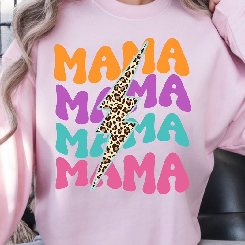 Floral Mama Sweatshirt Boho Floral Mama Shirt Cute Mom Top Perfect Mothers Day Gift 1