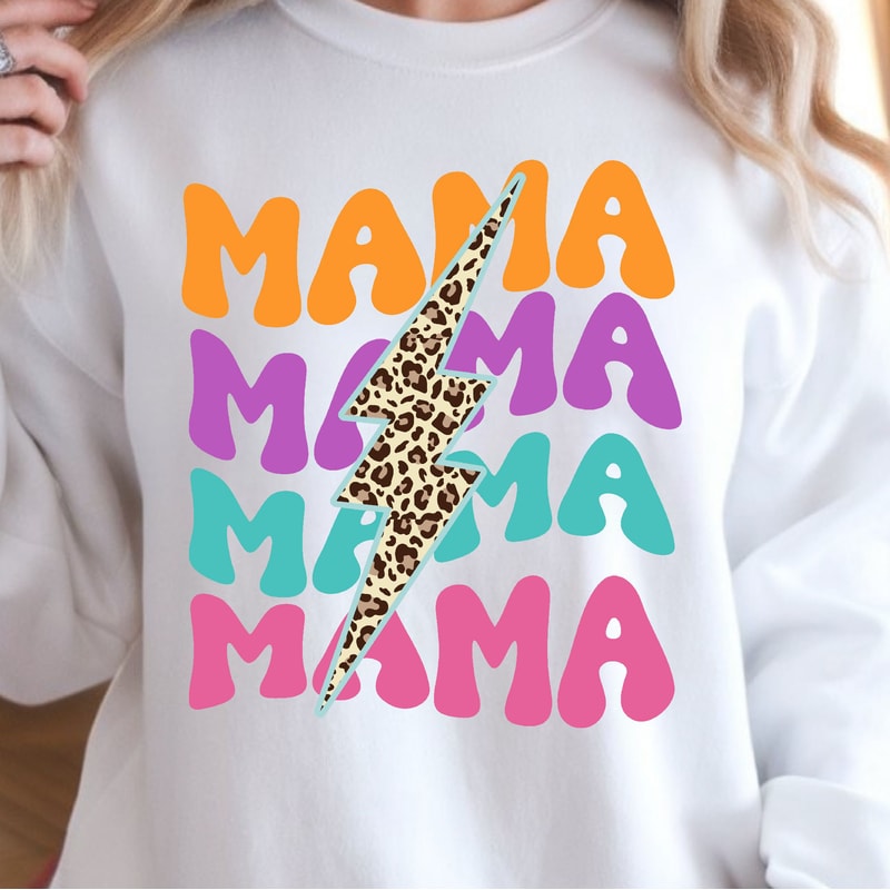 Floral Mama Sweatshirt Boho Floral Mama Shirt Cute Mom Top Perfect Mothers Day Gift 3