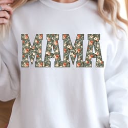 mama floral t-shirt cute floral mom tee perfect mother's day gift