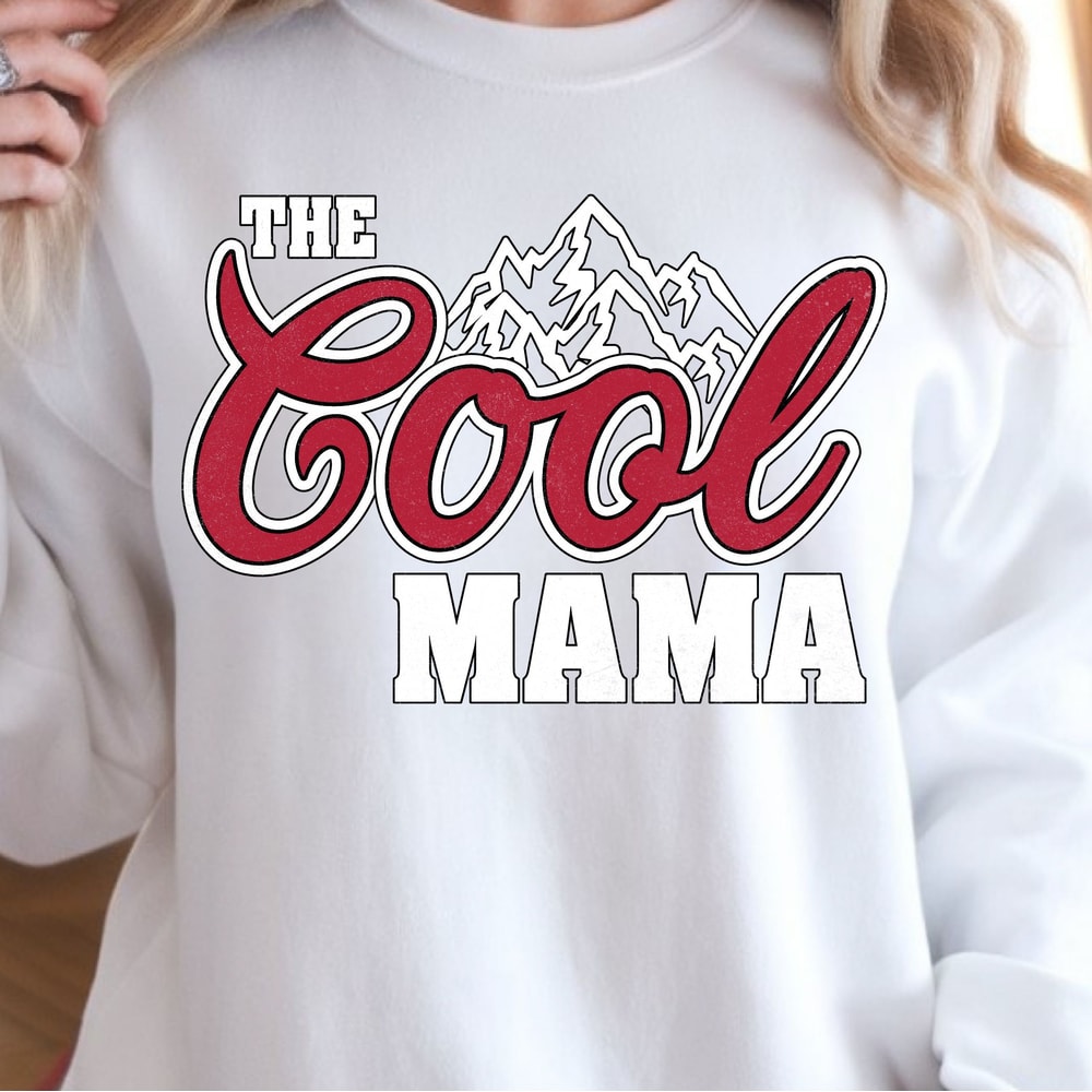 The Cool Mama Shirt Mom Life TShirt Stylish Mother Shirt Perfect Mom Gift 3