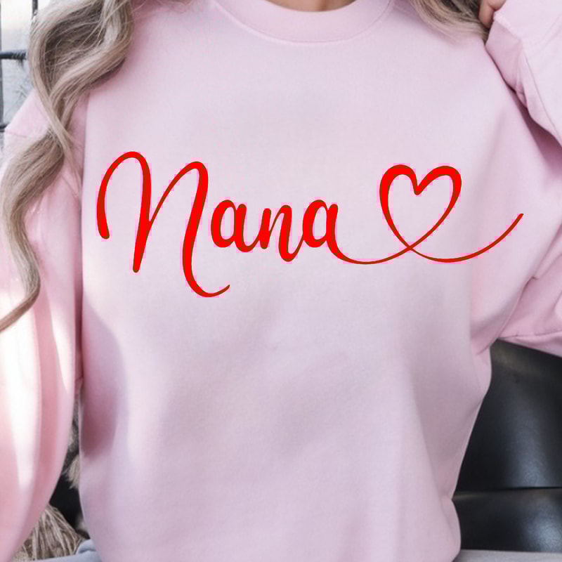 Nana Shirt Sweatshirt Cute Nana TShirt Cozy Nana Sweatshirt Perfect Grandma Gift 2